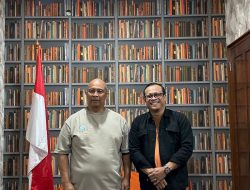 Silahturahmi Agus Mujayanto dengan Pemimpin Spiritual Nusantara Sri Eko Sriyanto Galgendu,