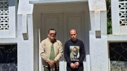 Silaturahmi Agus Mujayanto dengan penjaga Jambe Tujuh dan beberapa tokoh lainnya.