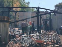 Diduga Korsleting Listrik, Rumah Warga Grobogan Ludes Terbakar, Kerugian Capai Rp50 Juta