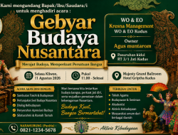 Jelang Gebyar Budaya Nusantara, Panitia Matangkan Persiapan Bersama Kresna Management WO & EO