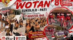 Karnaval Desa Wotan Sukolilo Pati Semarakkan HUT ke-81 RI, Tradisi dan Kreativitas Warga Tumpah ke Jalan