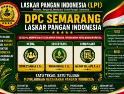 DPC Laskar Pangan Indonesia Kota Semarang Resmi Terbentuk, Perkuat Gerakan Ketahanan Pangan di Tingkat Daerah