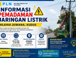 Pemeliharaan Jaringan PLN, Sejumlah Wilayah Pati hingga Kudus Alami Pemadaman Listrik Sementara