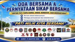 Pati Milik Kita Bersama, Seruan Damai Untuk Semua Masyarakat.