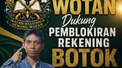 Rekening Botok Diblokir Bank Mandiri, Demang Wotan Tegaskan: Jika Sesuai Hukum, Hormati Prosesnya