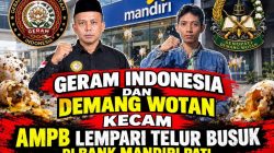 Demang Wotan dan GERAM Indonesia Kecam Aksi Lempar Telur Busuk ke Bank Mandiri Pati: Aspirasi Jangan Berubah Jadi Anarkisme